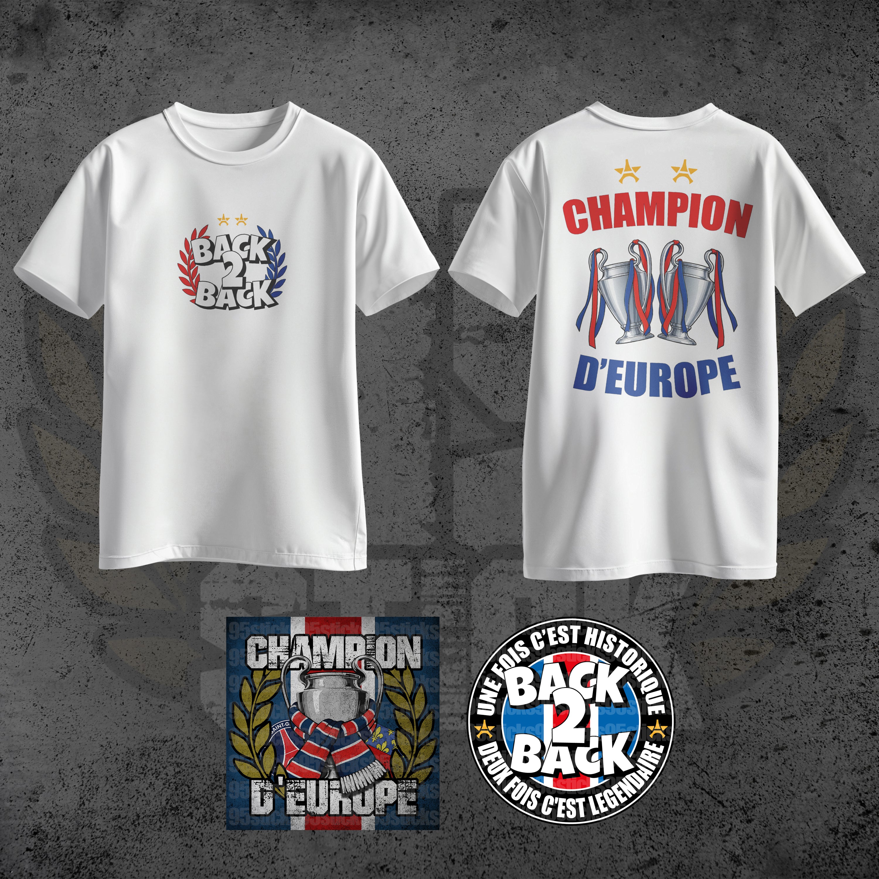 Pack champions d'Europe ⭐🏆⭐